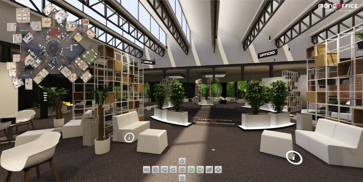 Ingresso virtual showroom Mondoffice